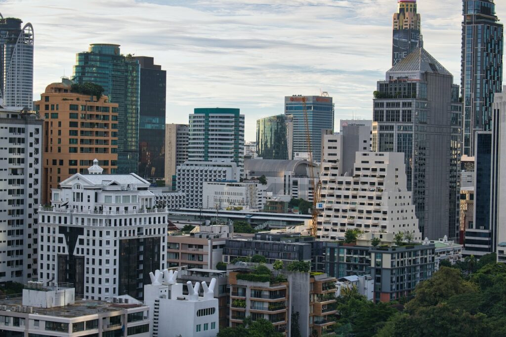 Hochhäuser in Bangkok