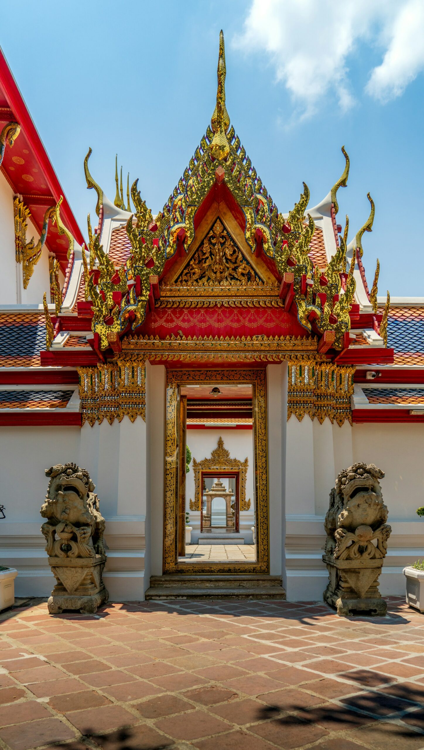 Wat Pho In Bangkok Tempel Des Liegenden Buddha